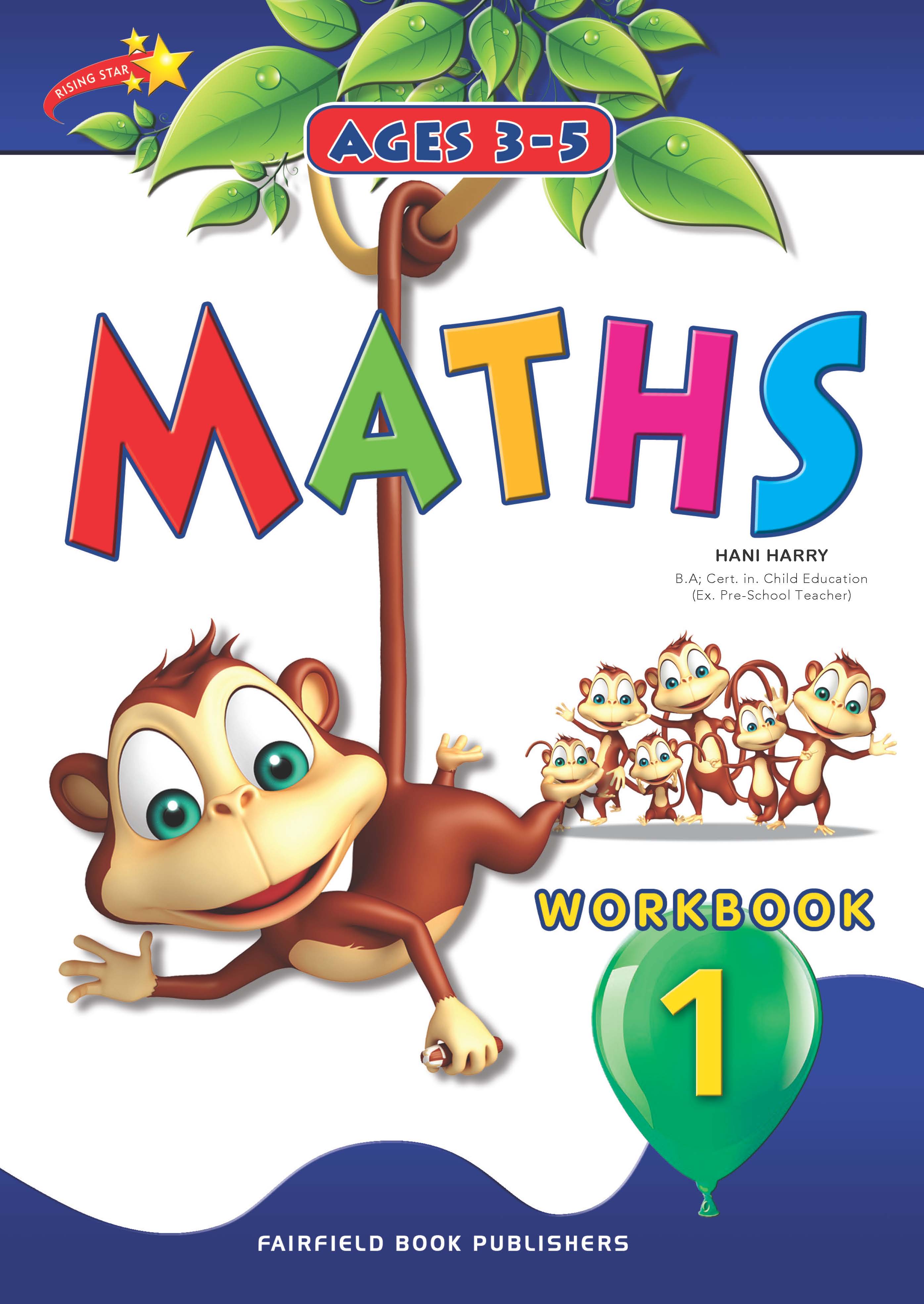 Kindergarten 1 Rising Star Maths Workbook 1 3rd Edition