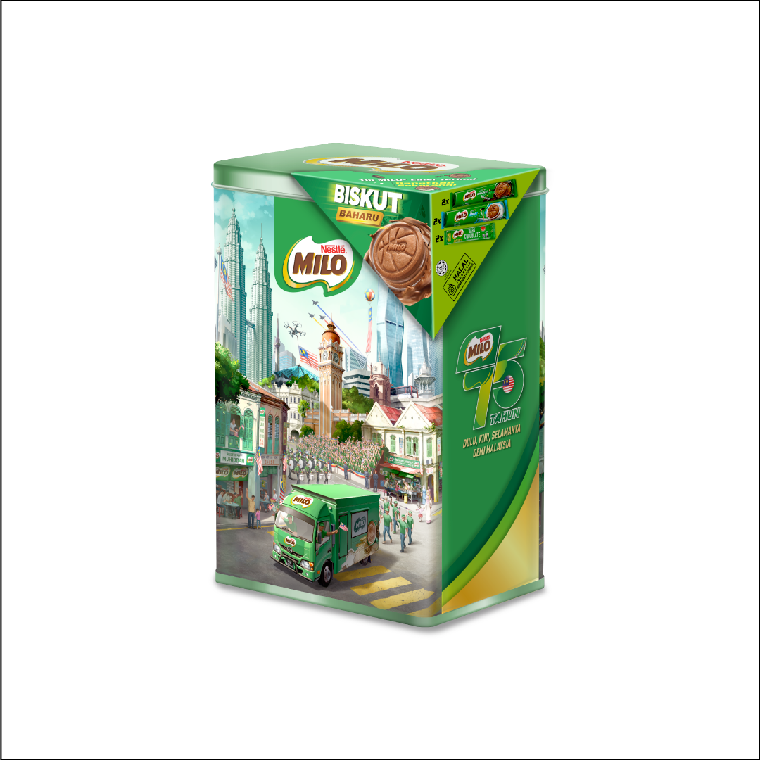 Milo Biscuit Gifting Tin 482g