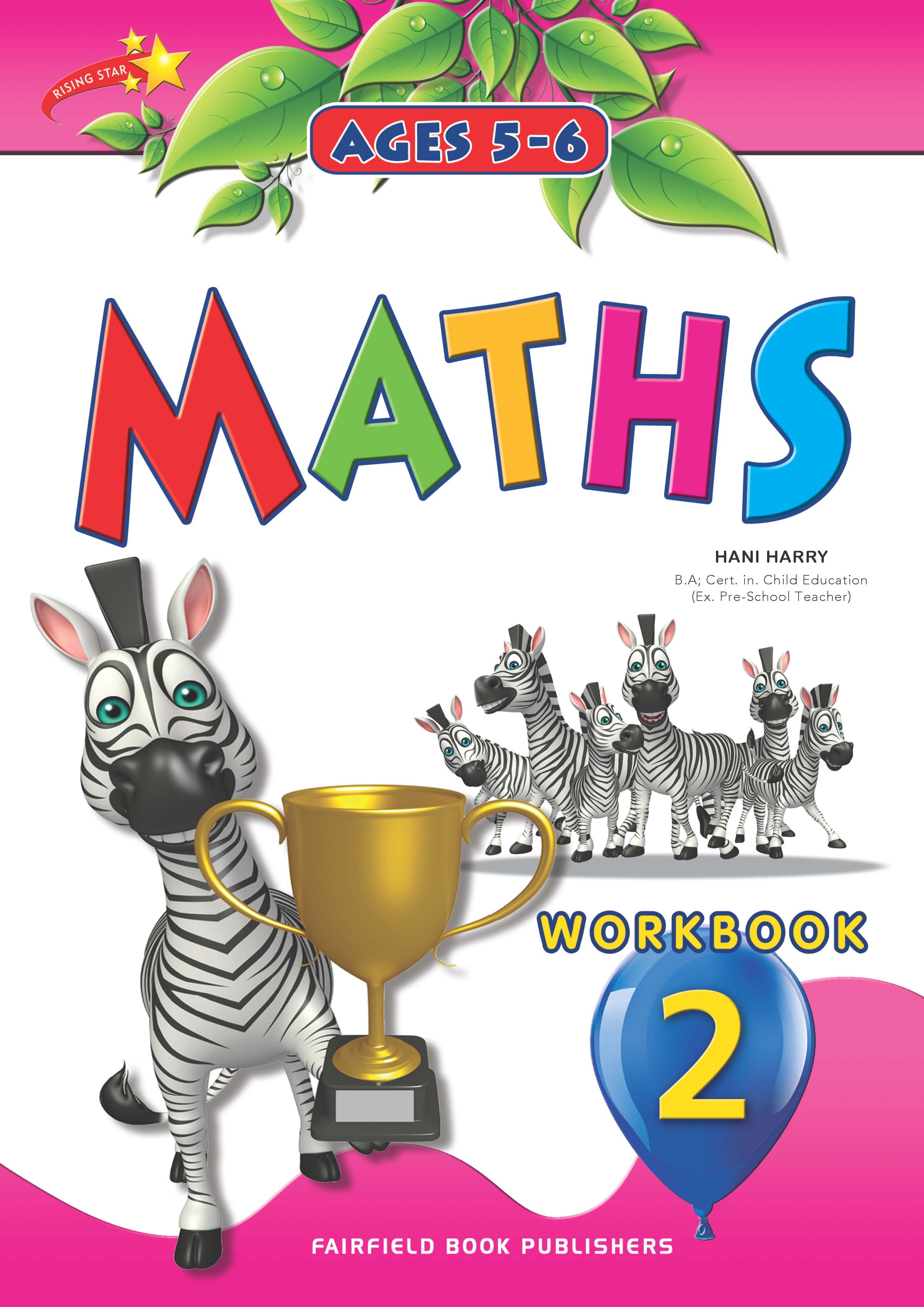 K2 Rising Star Maths Workbook 2 3rd Edition