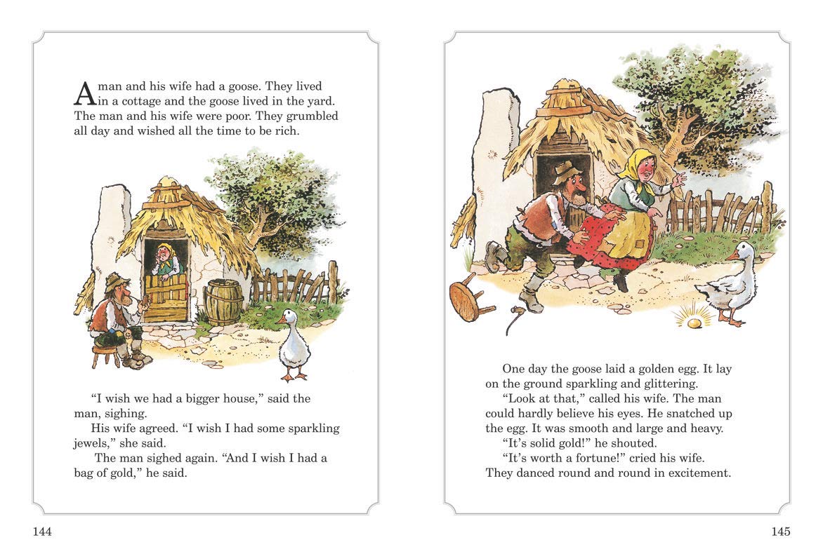Treasury of Aesop's Fables (Fairy Tale Treasuries) Hardcover