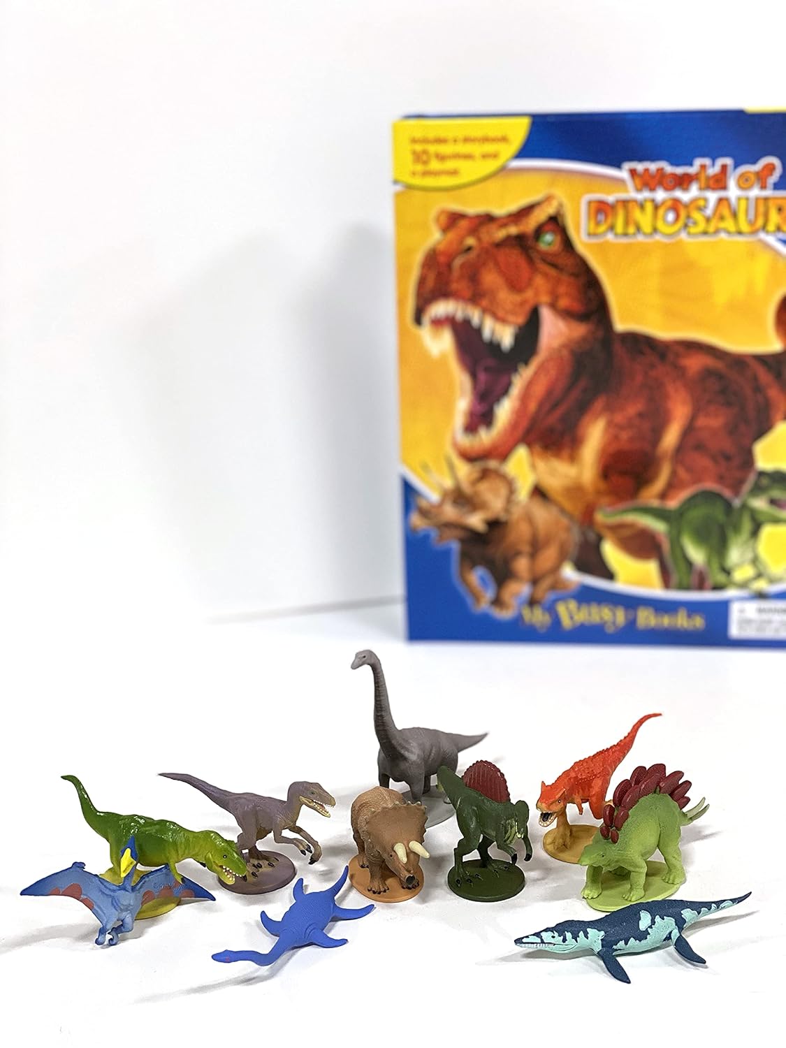 World of Dinosaurs My Busy Books - Storybook (Board book – Picture Book)