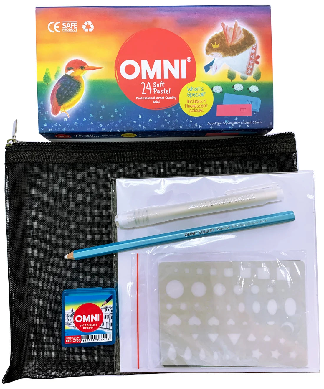 Omni Soft Pastel, 24-col Mini