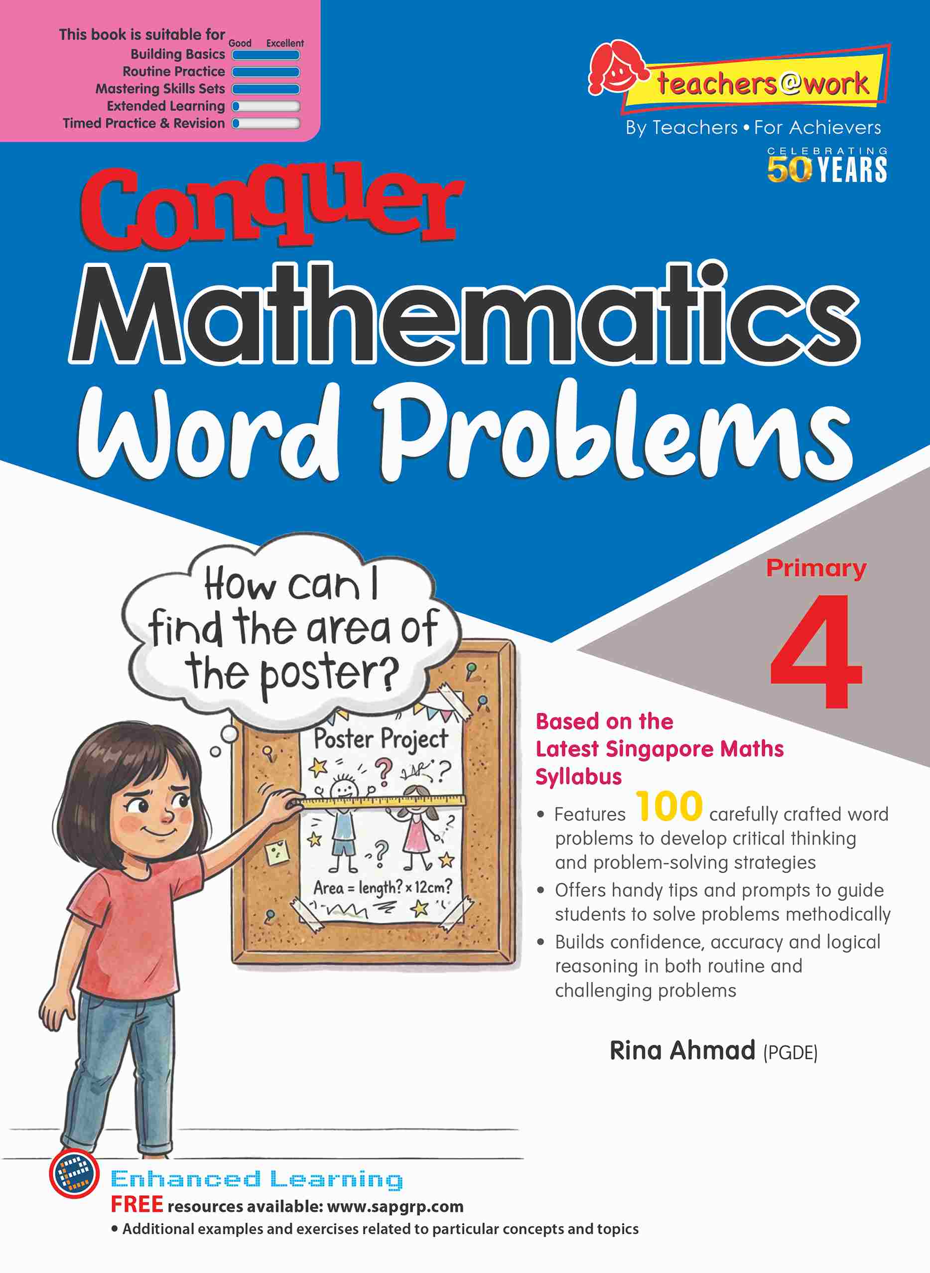 Conquer Mathematics Word Problems Primary 4