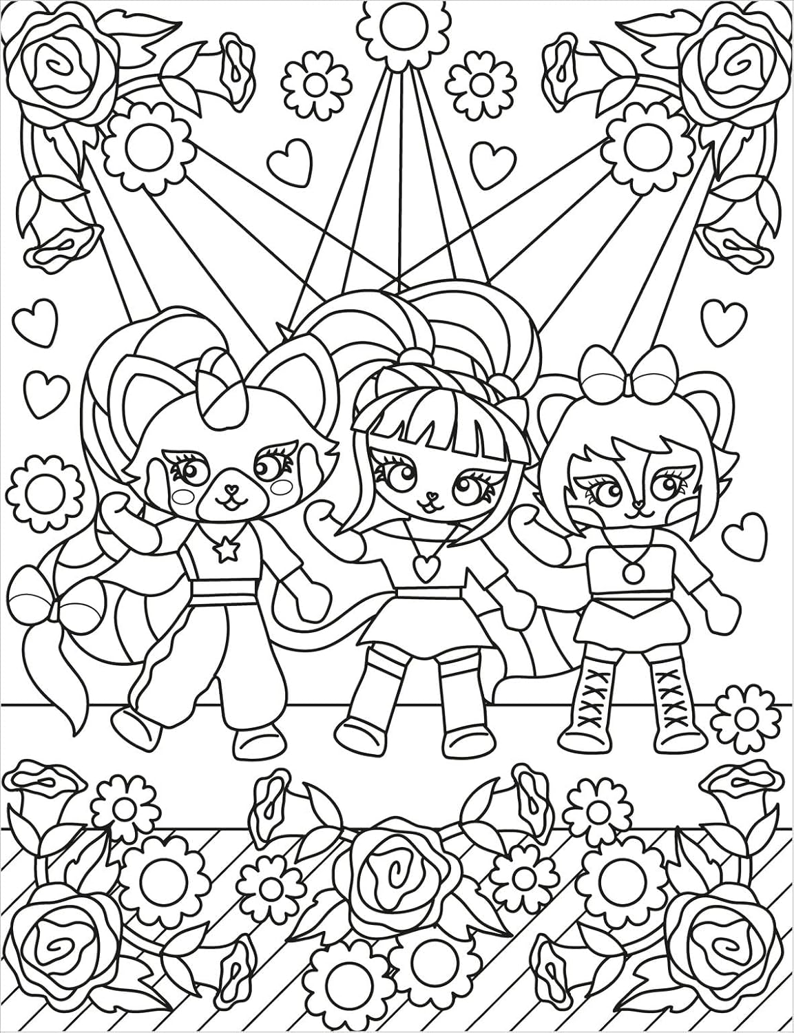 Cutie Colouring: Kpop (Paperback)