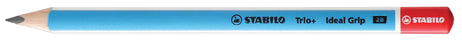 STABILO TRIO+ 2B PENCIL 6pc with Sharpener