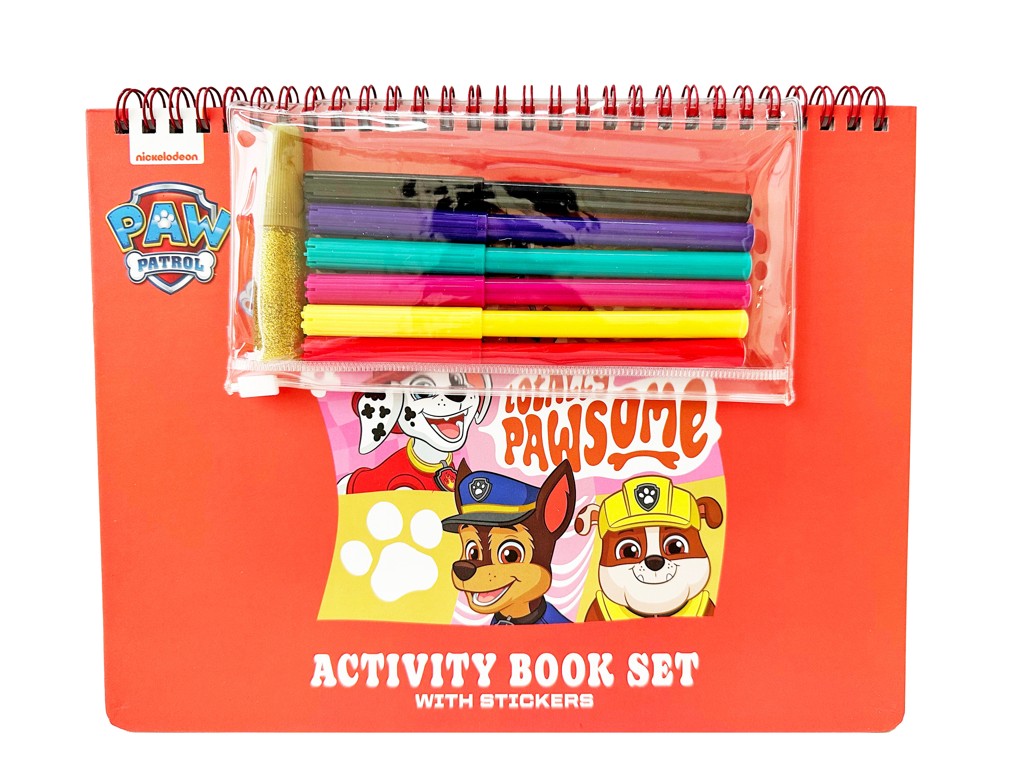 PAW PATROL ACTIVITY BOOK SET WITH STICKERS ACBS-2