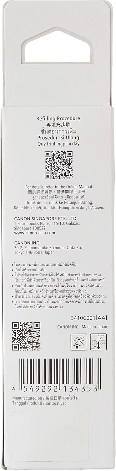 Canon GI-70M Original Magenta Standard Yield Ink Cartridge | Works with G5070 / G6070 / G7070 | 3410C001AA
