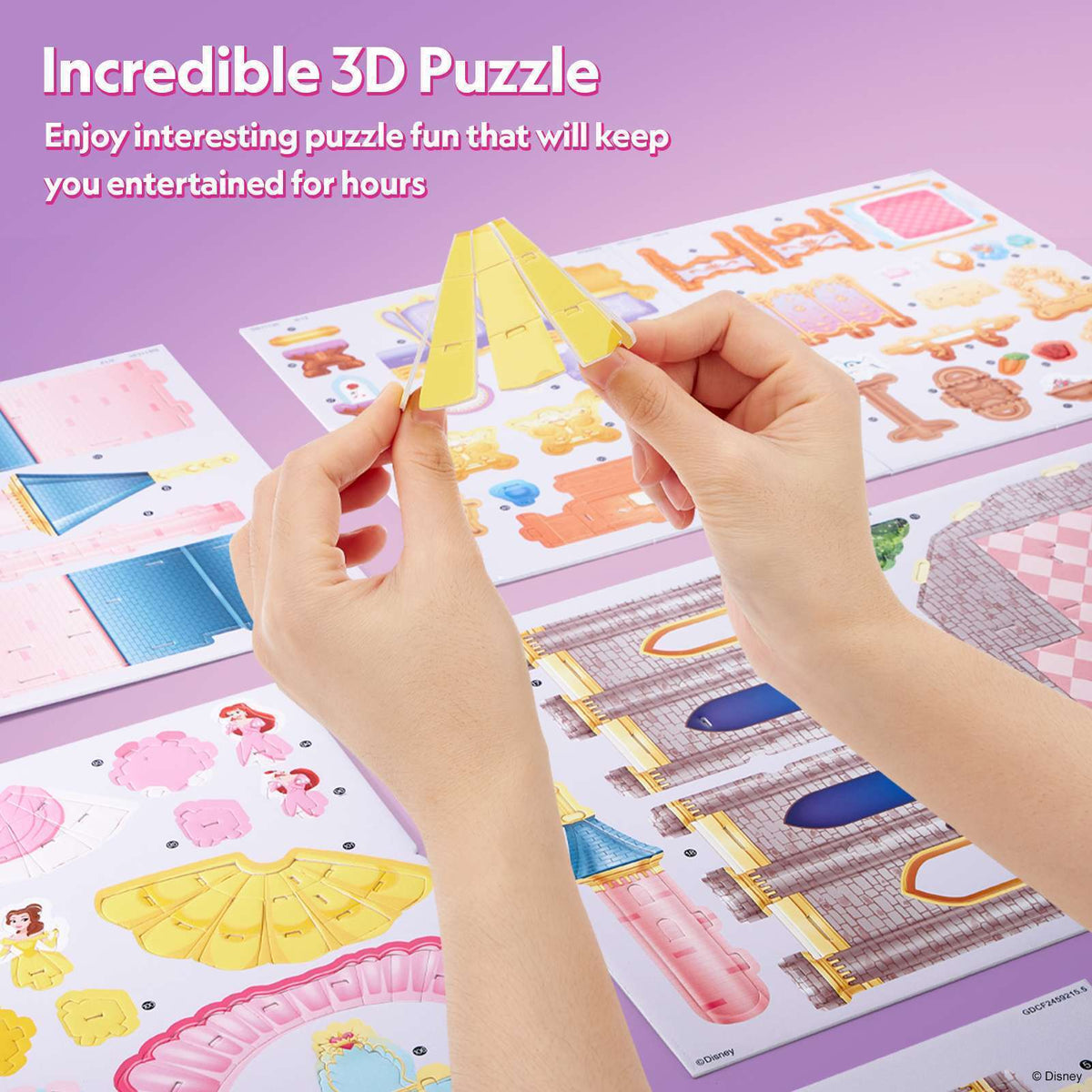 Cubicfun Princess Magical Castle