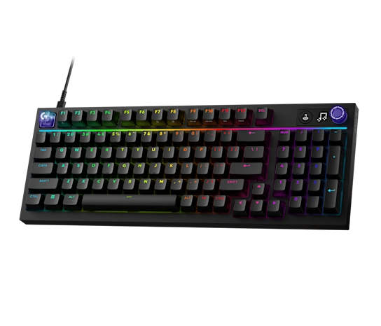 Logitech G316 X 98 98% Wired Gaming Keyboard Black Linear