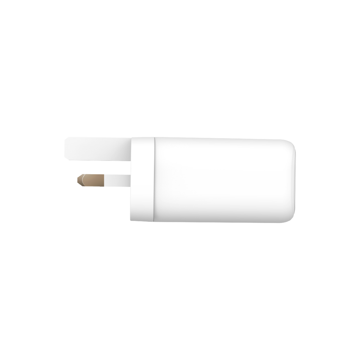 thecoopidea GaN Block 65W 3 Ports PD+QC Fast Charge Adapter - White