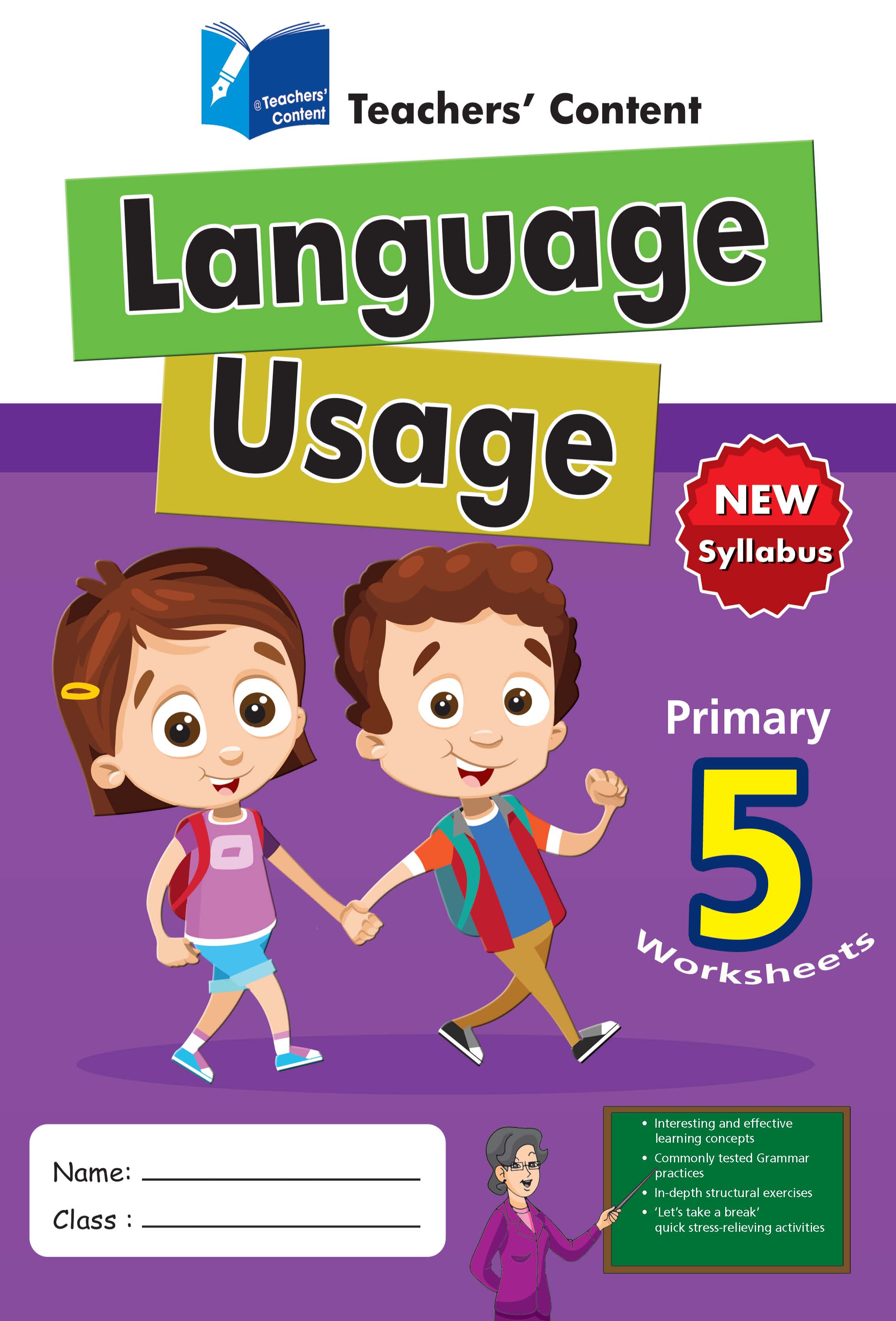 Primary 5 English Language Usage Worksheets