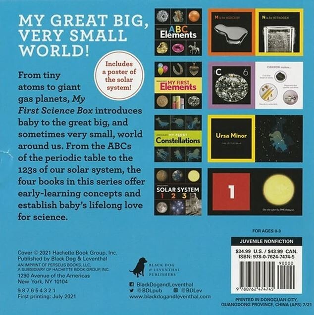 My First Science Box - 4 Volume Box Set of Books