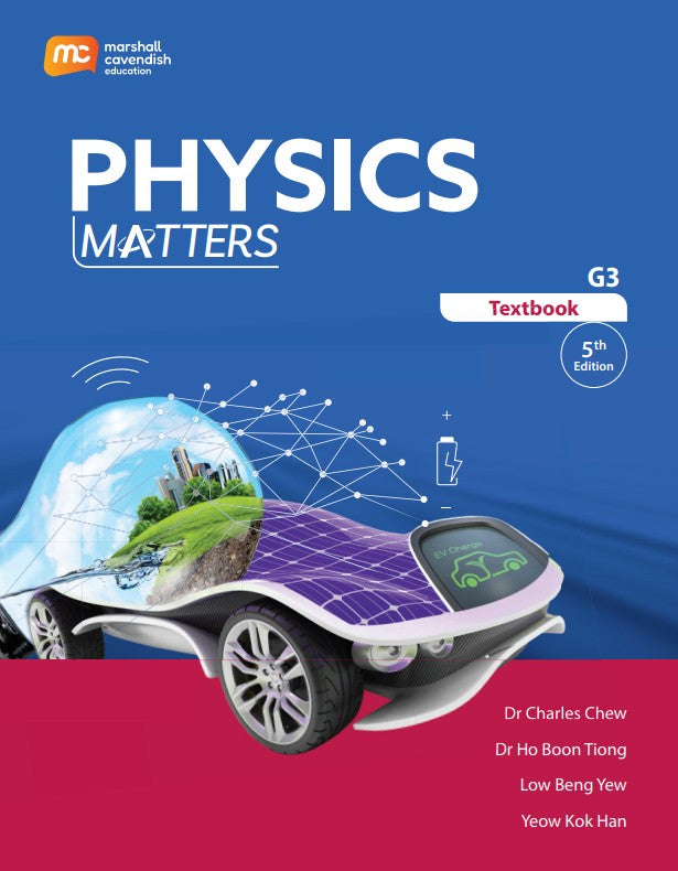 Physics Matters G3 Textbook (5E) eBook Bundle (Hardcopy + Enhanced eBook Bundle for 2 years)