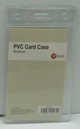 POP BAZIC Pvc Card Case 85mm X 54mm (vertical)