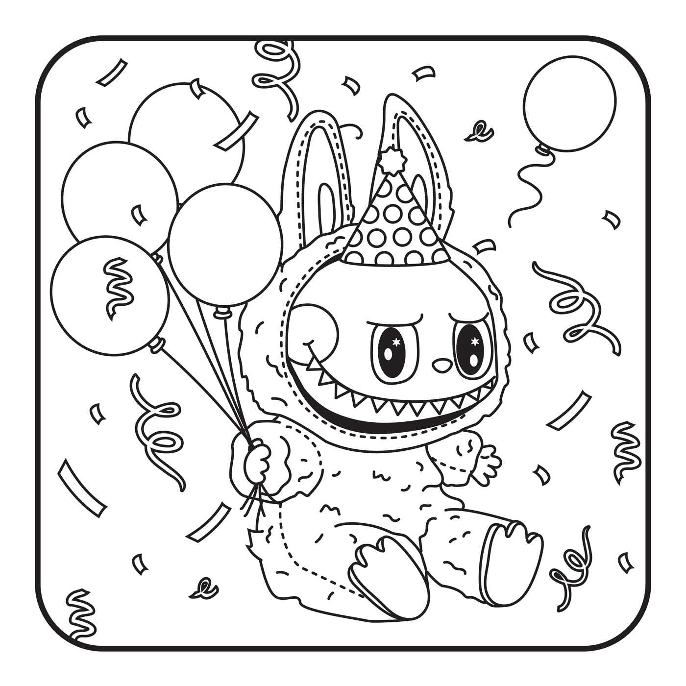 The Lafufu Coloring Book: Expanded Edition (Lafufu Activity Books)