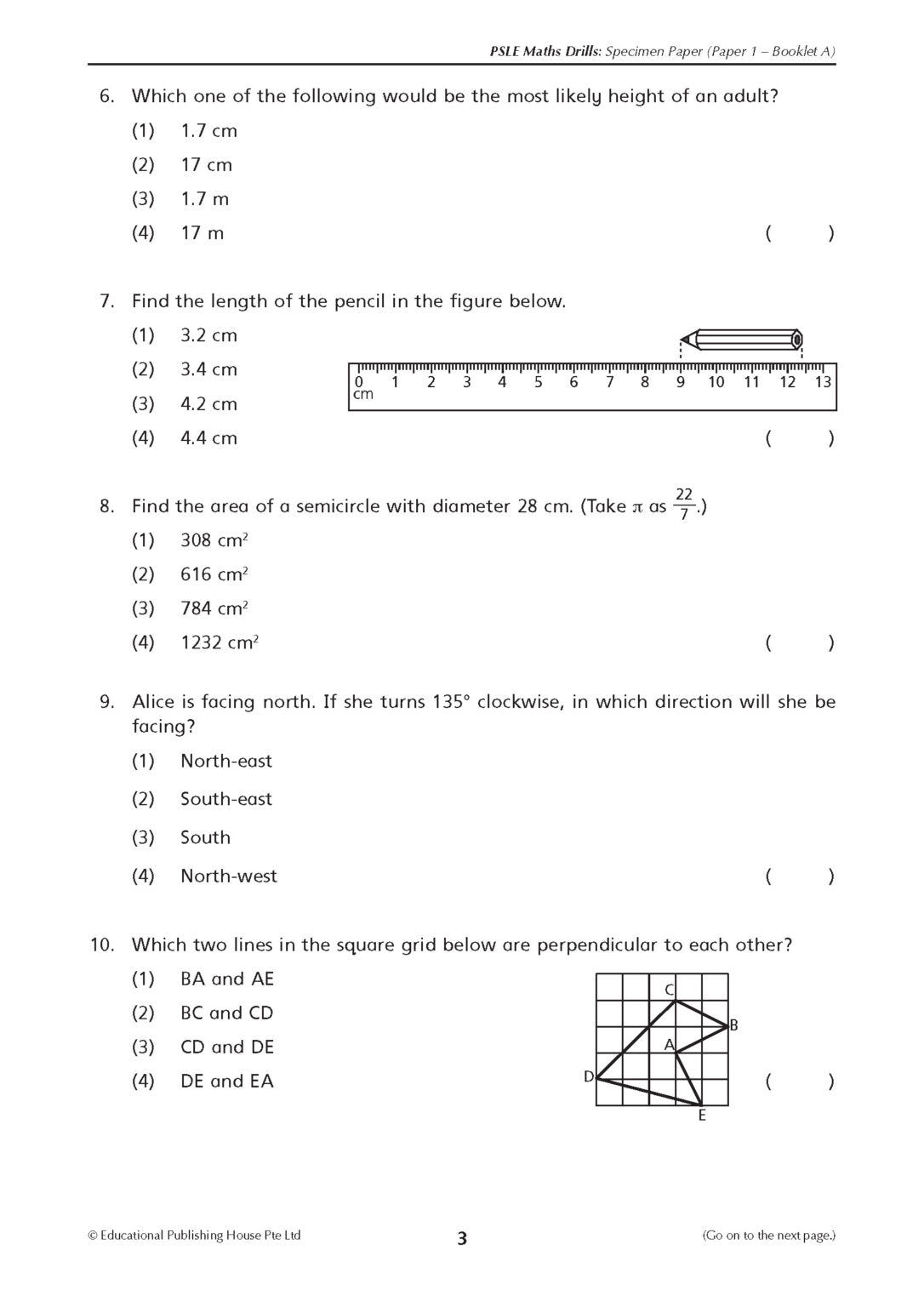 Psle Maths Drills 