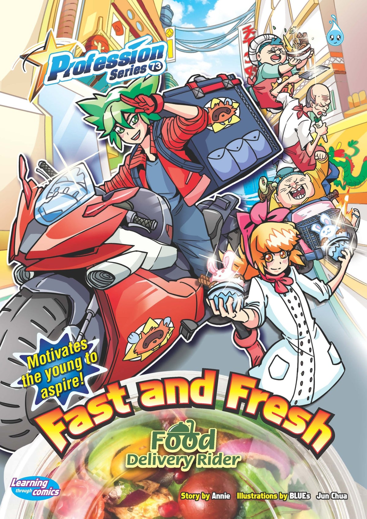 Profession Series #73 - Fast and Fresh Food Delivery Rider