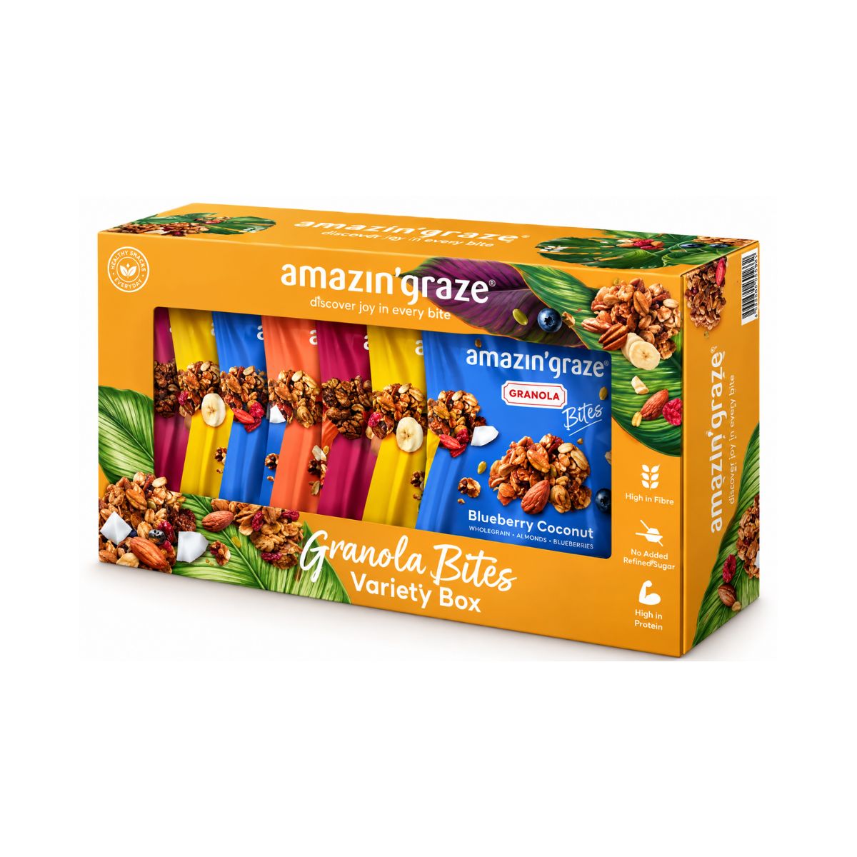 Amazin Graze Xmas Granola Variety Box