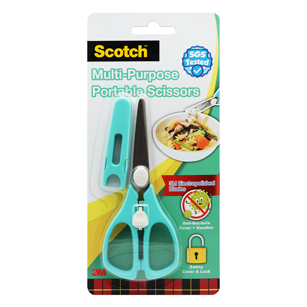 Scotch™ Ps-ab Multi-purpose Portable Baby Food Scissors, Turquoise