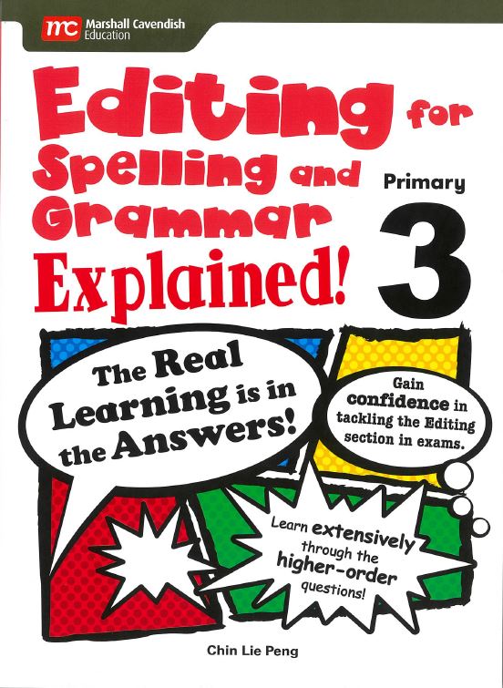 Primary 3 Editing For Spelling And Grammar Explained!