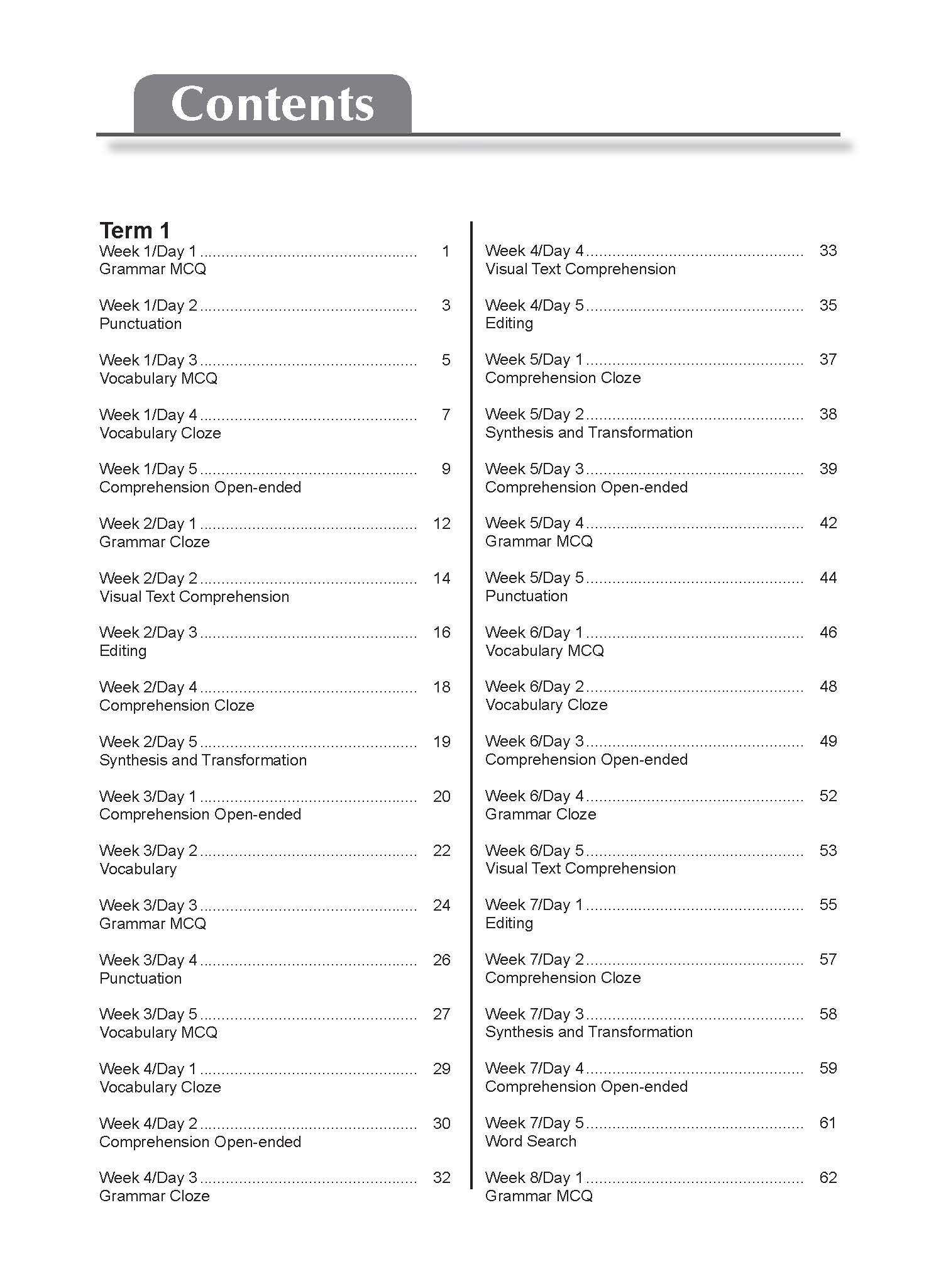 Primary 3 Daily Dose Of English 