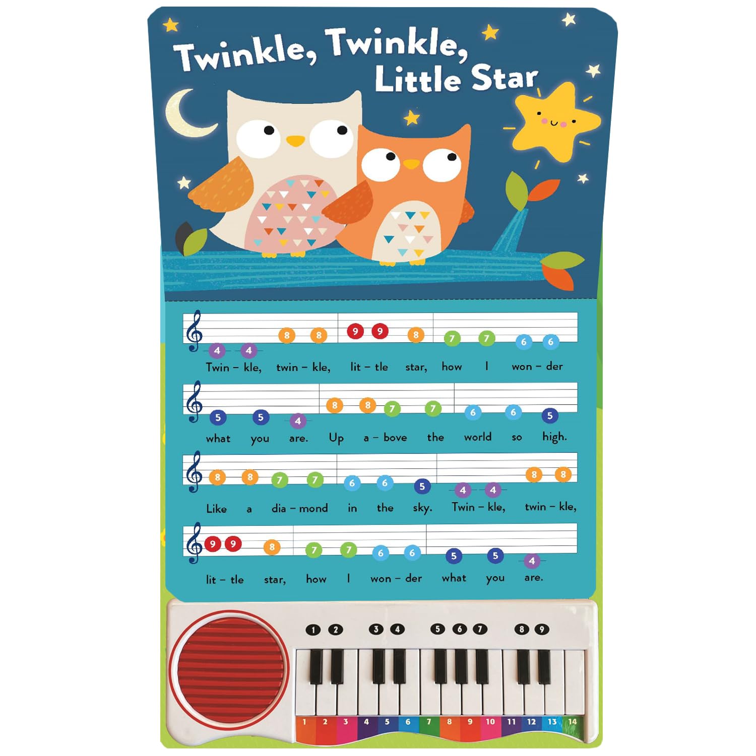 Piano Book - Nursery Rhymes (Board Book)