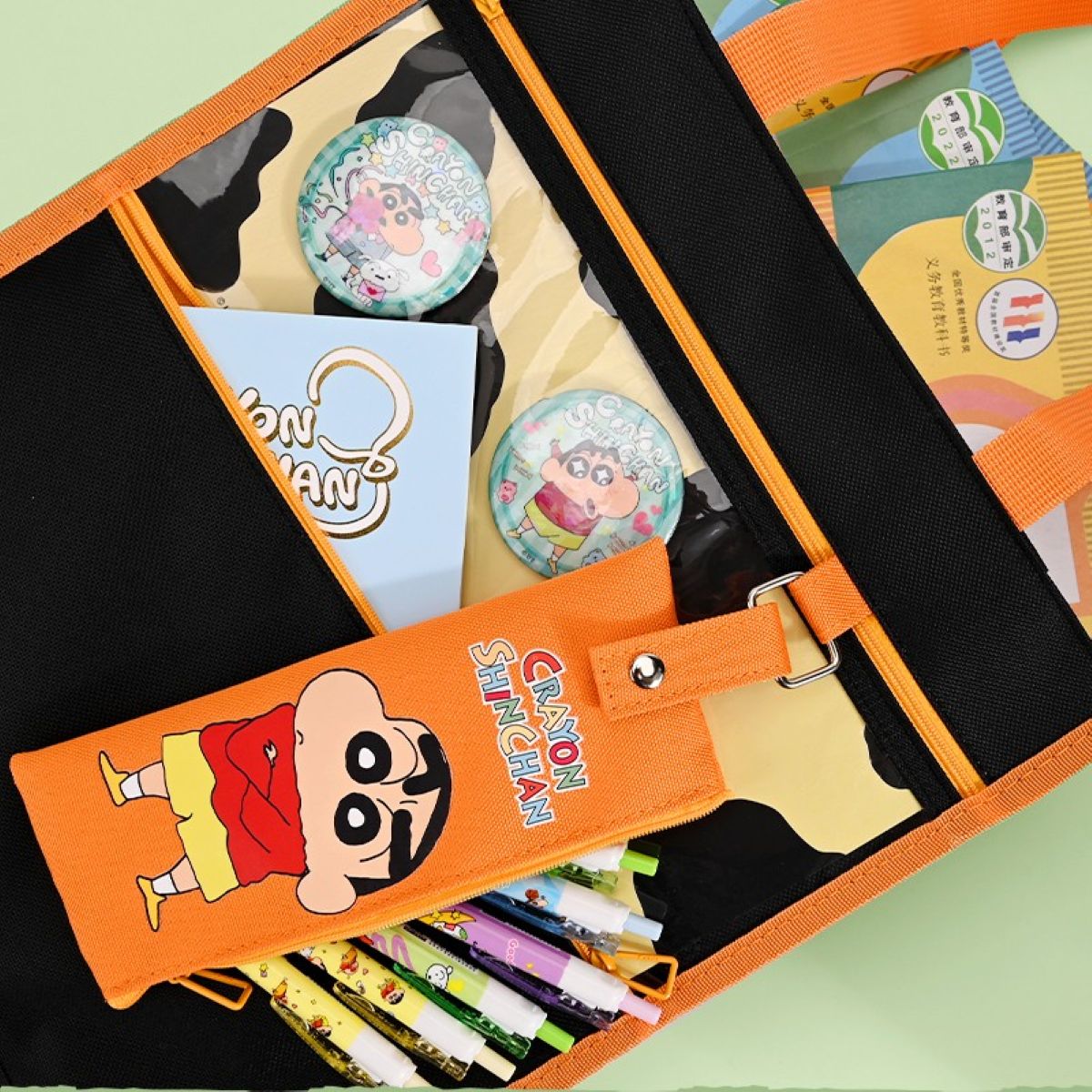 Uw Gzpl Ty Shinchan Tuition Bag W 2 Zip