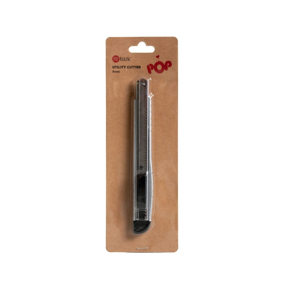 Pop Bazic 9mm Metal Utility Cutter Knife 112sc