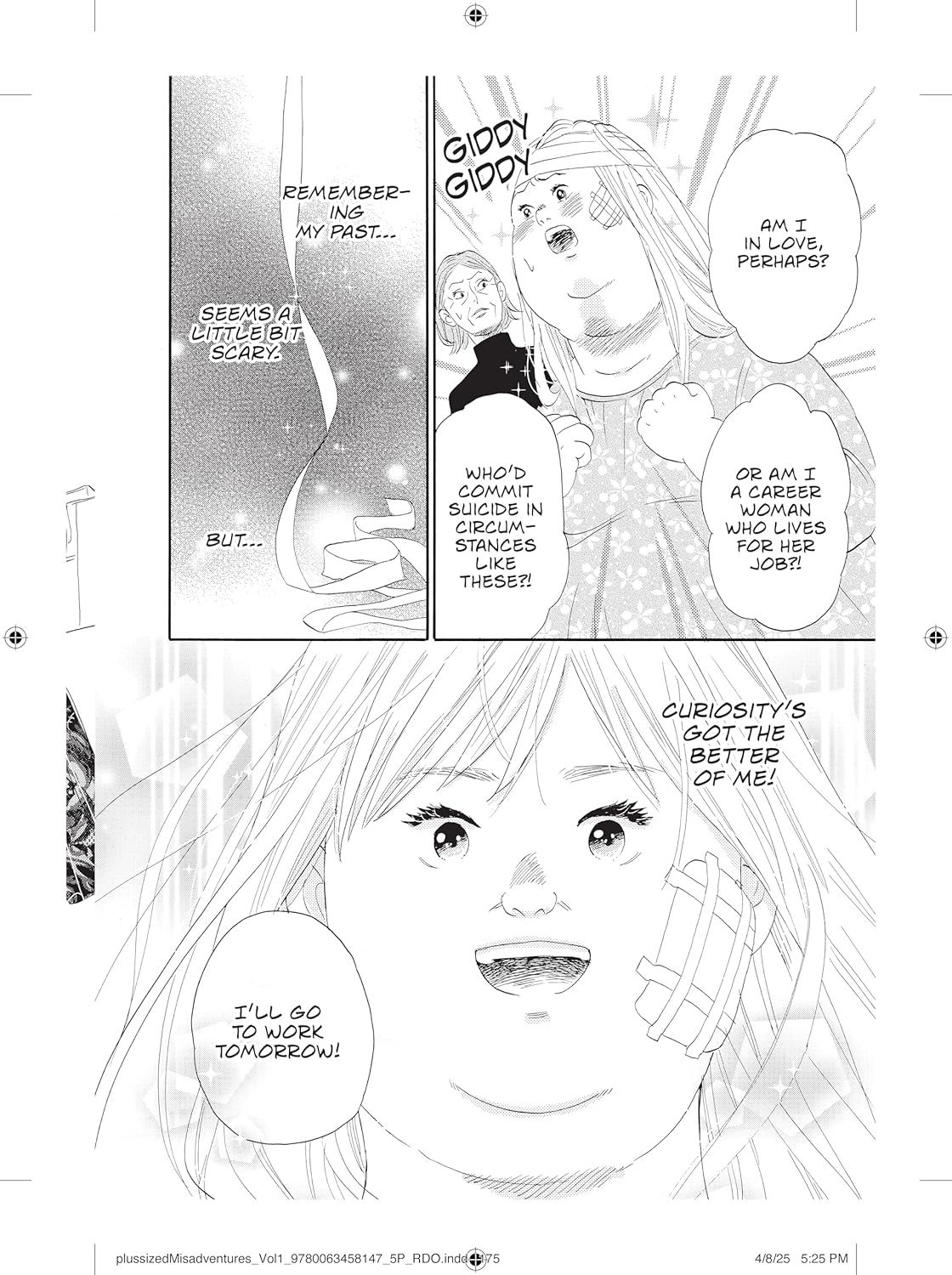 Plus-Sized Misadventures in Love!, Volume 1: A Manga Series for Fans of Workplace Romance, Body Positivity, and Friends to Lovers Narratives (Paperback)