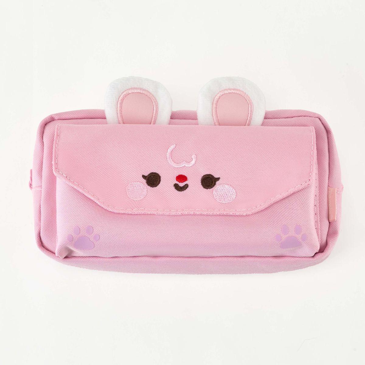 Assorted Pencil Bag W 2 Zip Animal