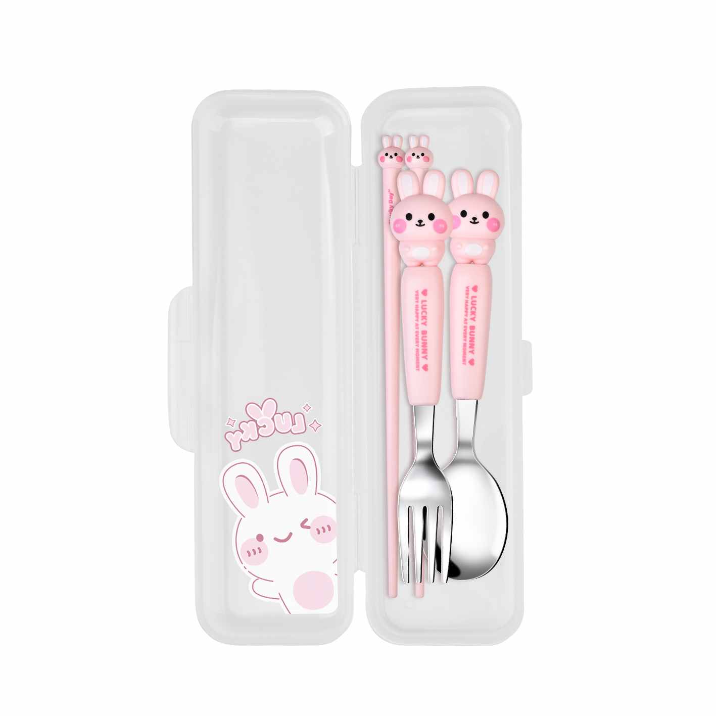 3IN1 CUTLERY SET RABBIT DCS2067CSK