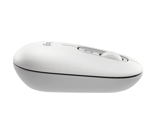 Logitech POP Mouse With Emoji Button Off White