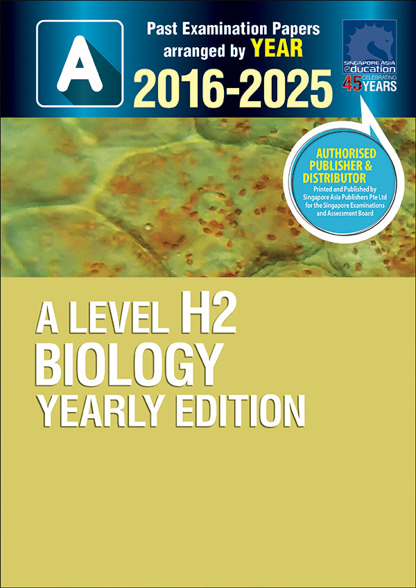  A-Level H2 Biology YE (2016-2025)