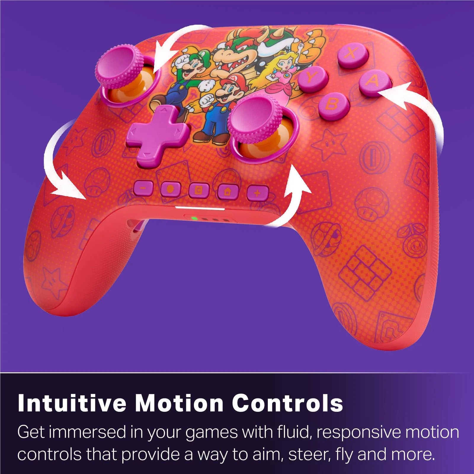 PowerA Nintendo Switch 2 Advantage Wireless Controller - Mario & Friends
