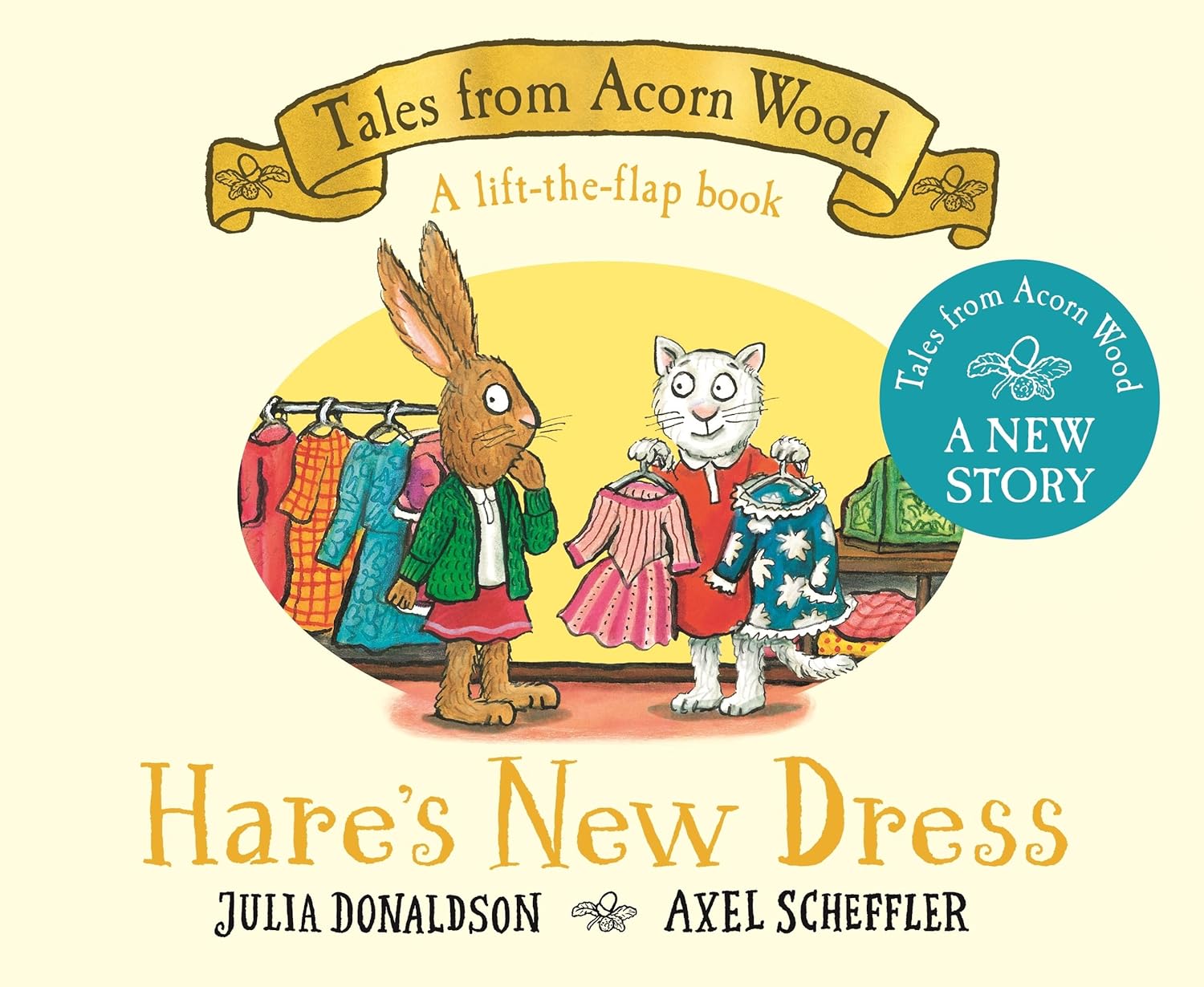 Hare's New Dress (Tales From Acorn Wood) Board Book – Hardcover