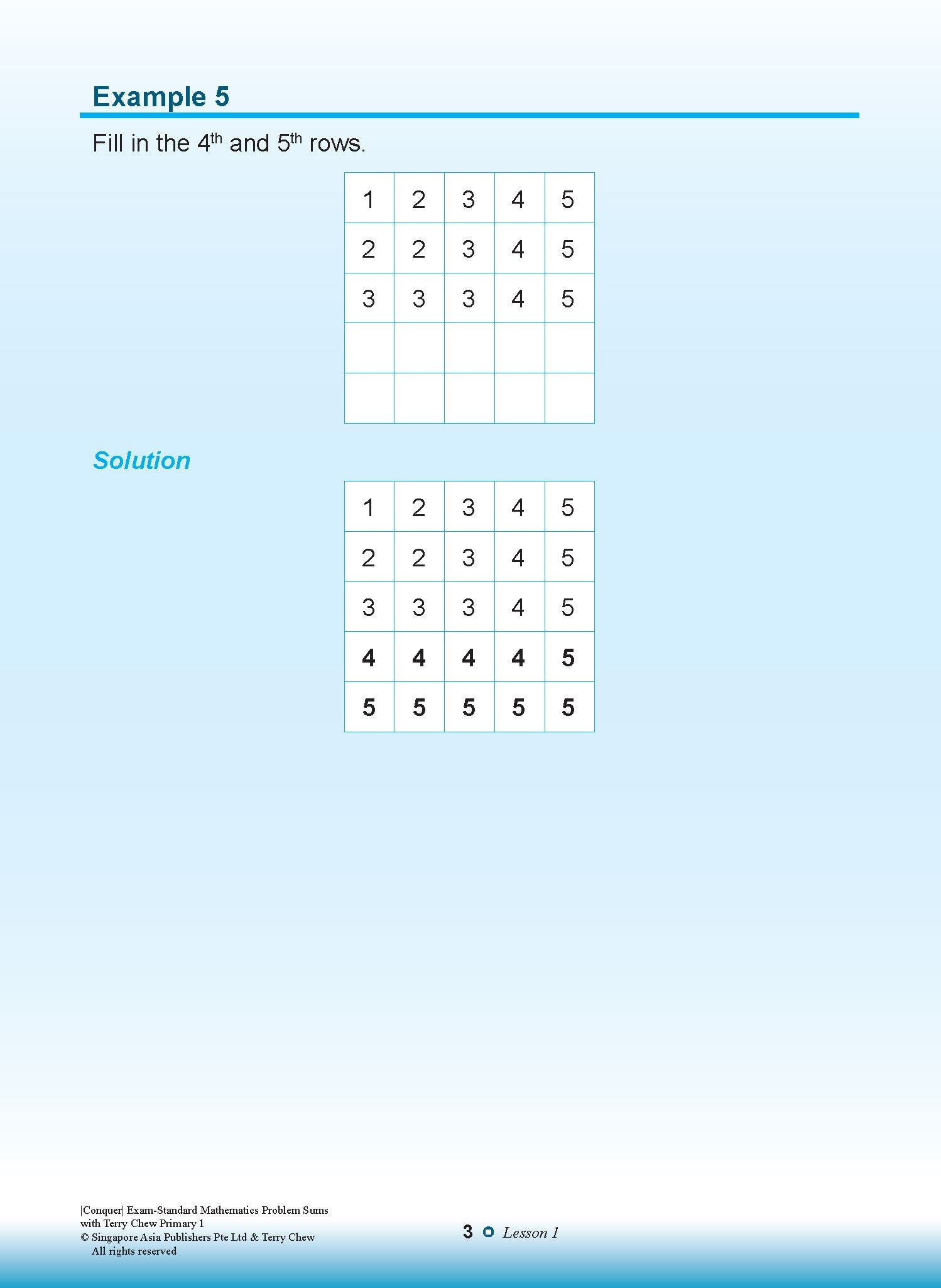 Conquer Exam-Standard Mathematics Problem Sums With Terry Chew Primary 1