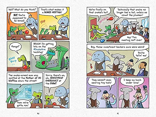 InvestiGators 03: Off the Hook - A Laugh-Out-Loud Comic Book Adventure! (Paperback)