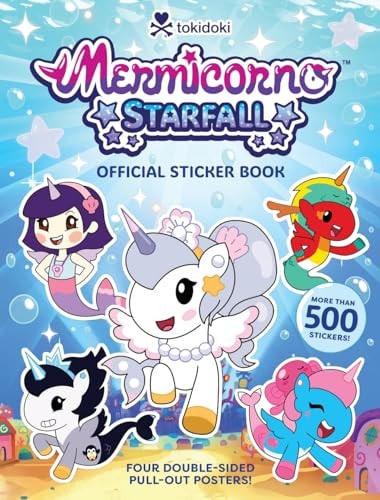 Mermicorno: Starfall Official Sticker Book (Hardcover)