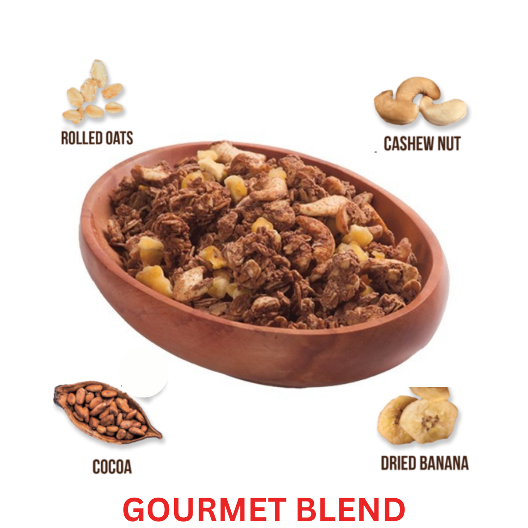 Hundred Seeds Granola Creation 200gms Gourmet Blend Chocolate Banana