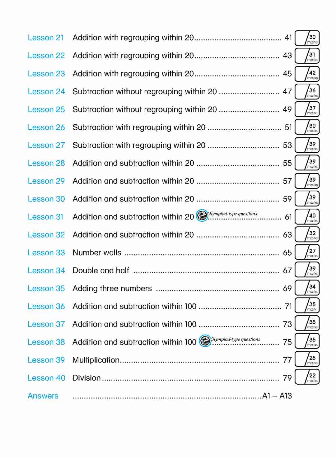 Primary 1 Learning+ Mathematics by the Minute Workbook 1 - 2nd Edition ...