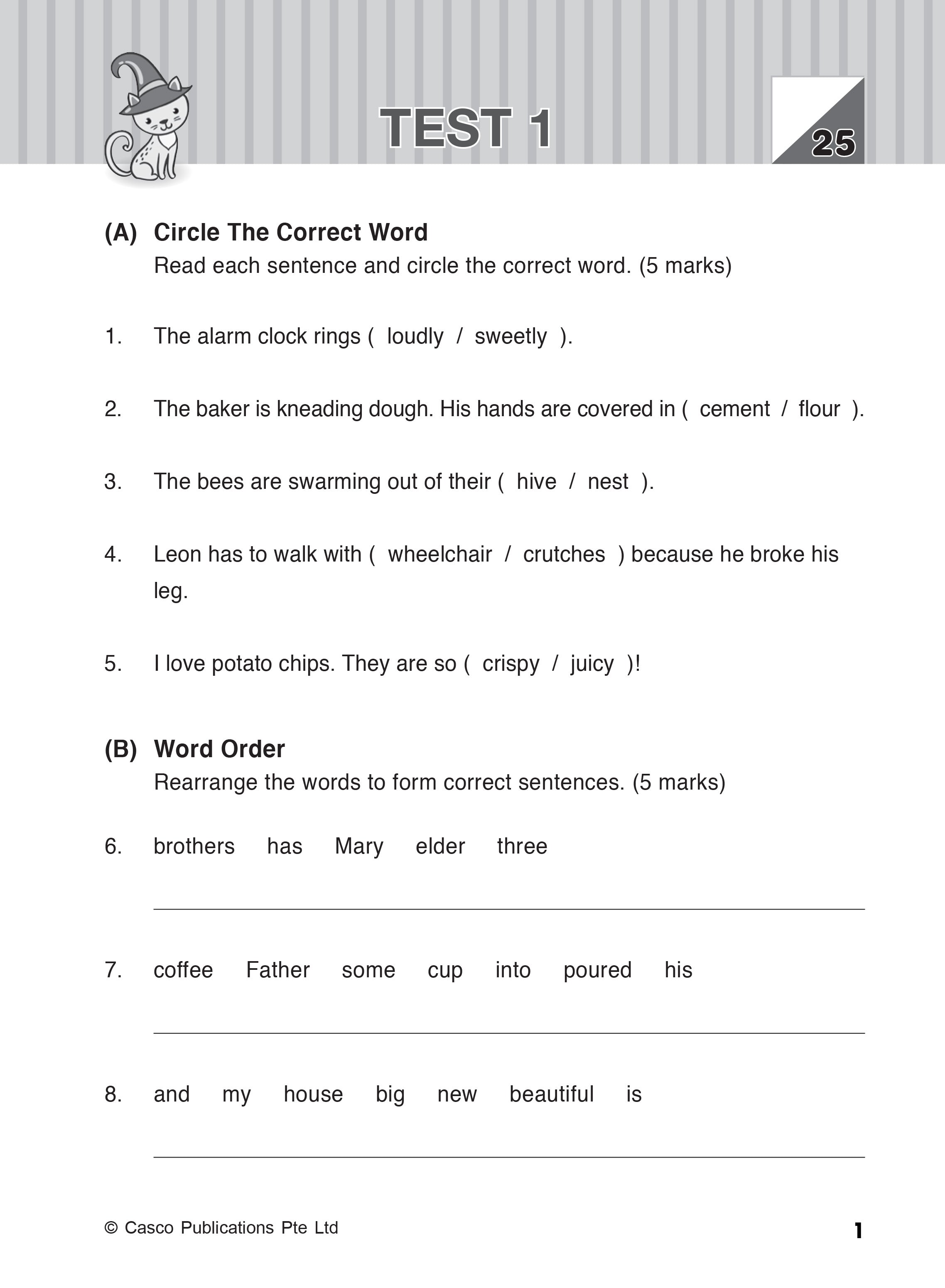 Challenging English Primary 1 - 2nd Edition