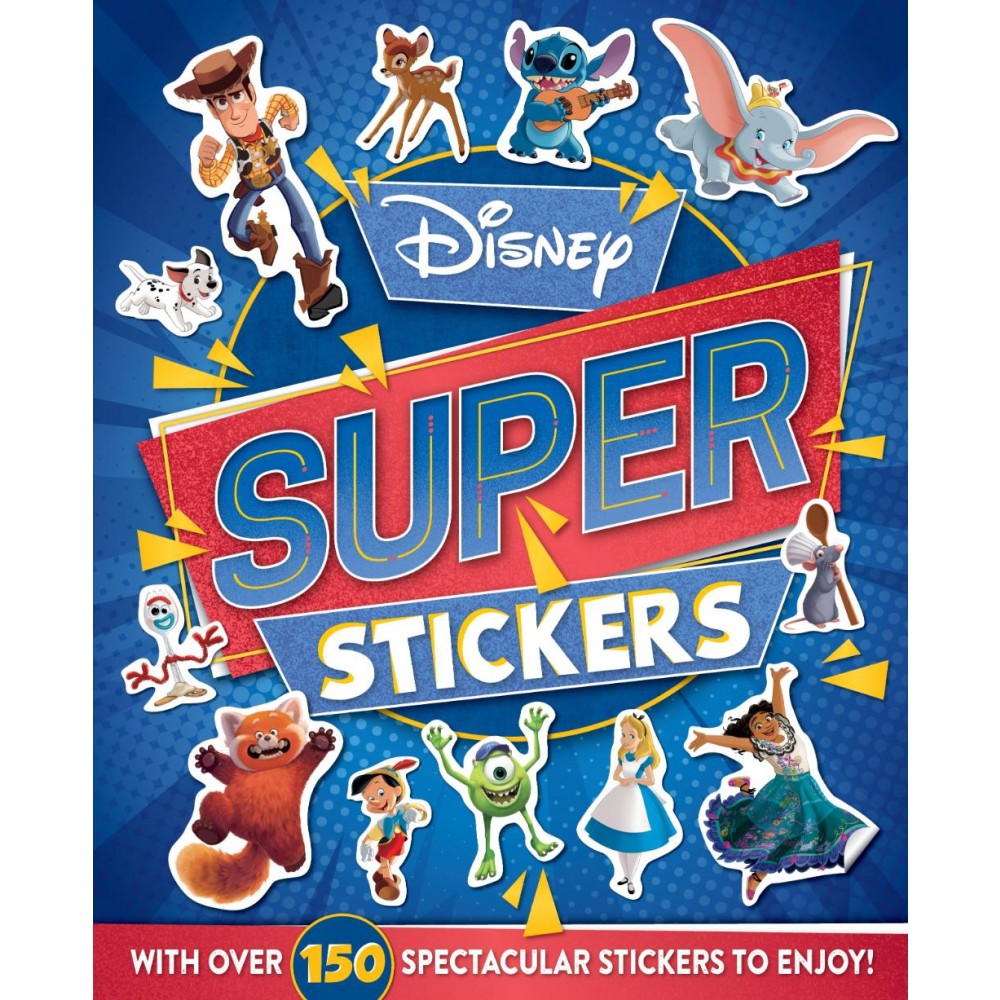 Disney Super Stickers Activity Book