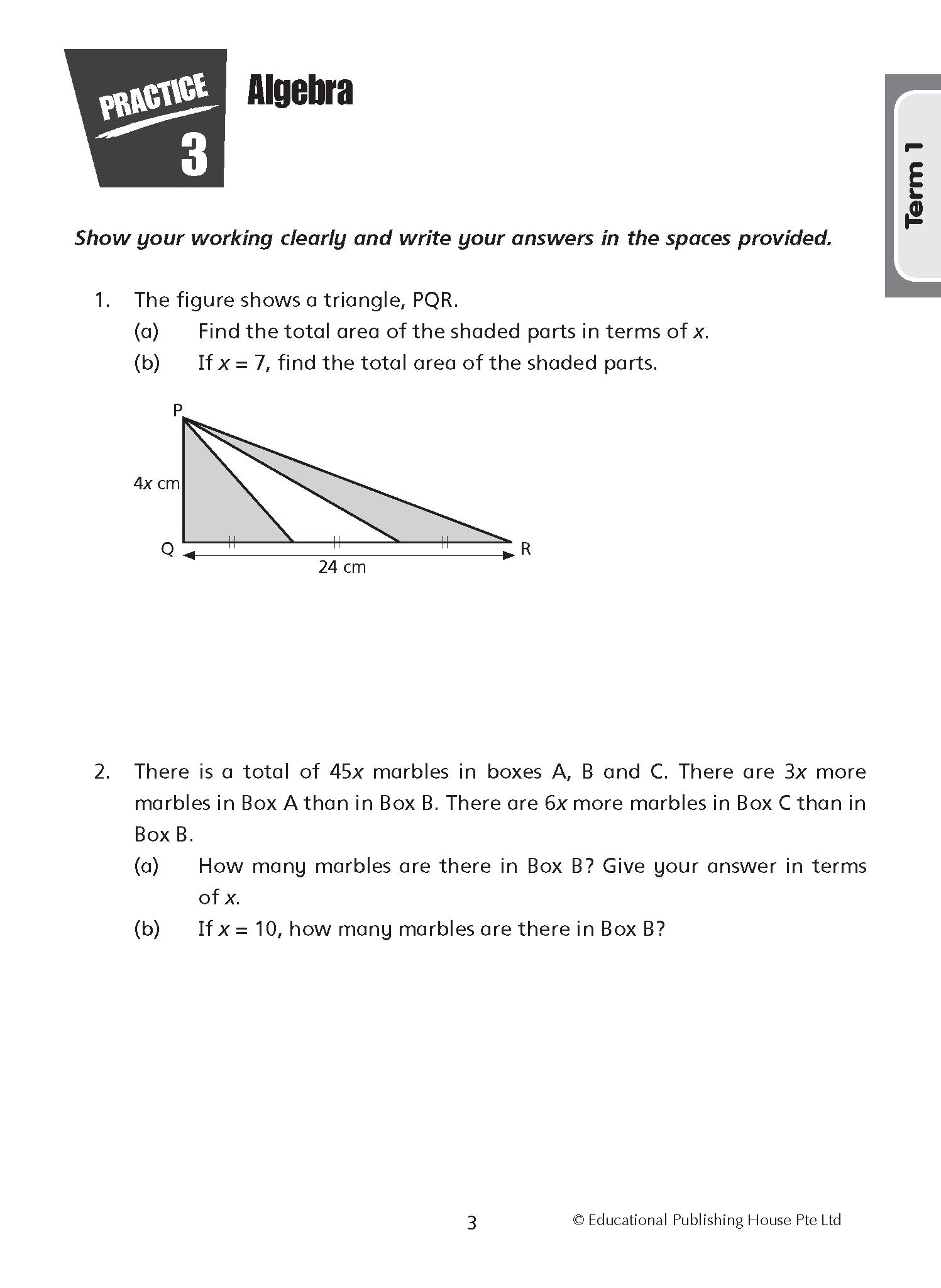 Primary 6 Maths Word Problems Daily Practice
