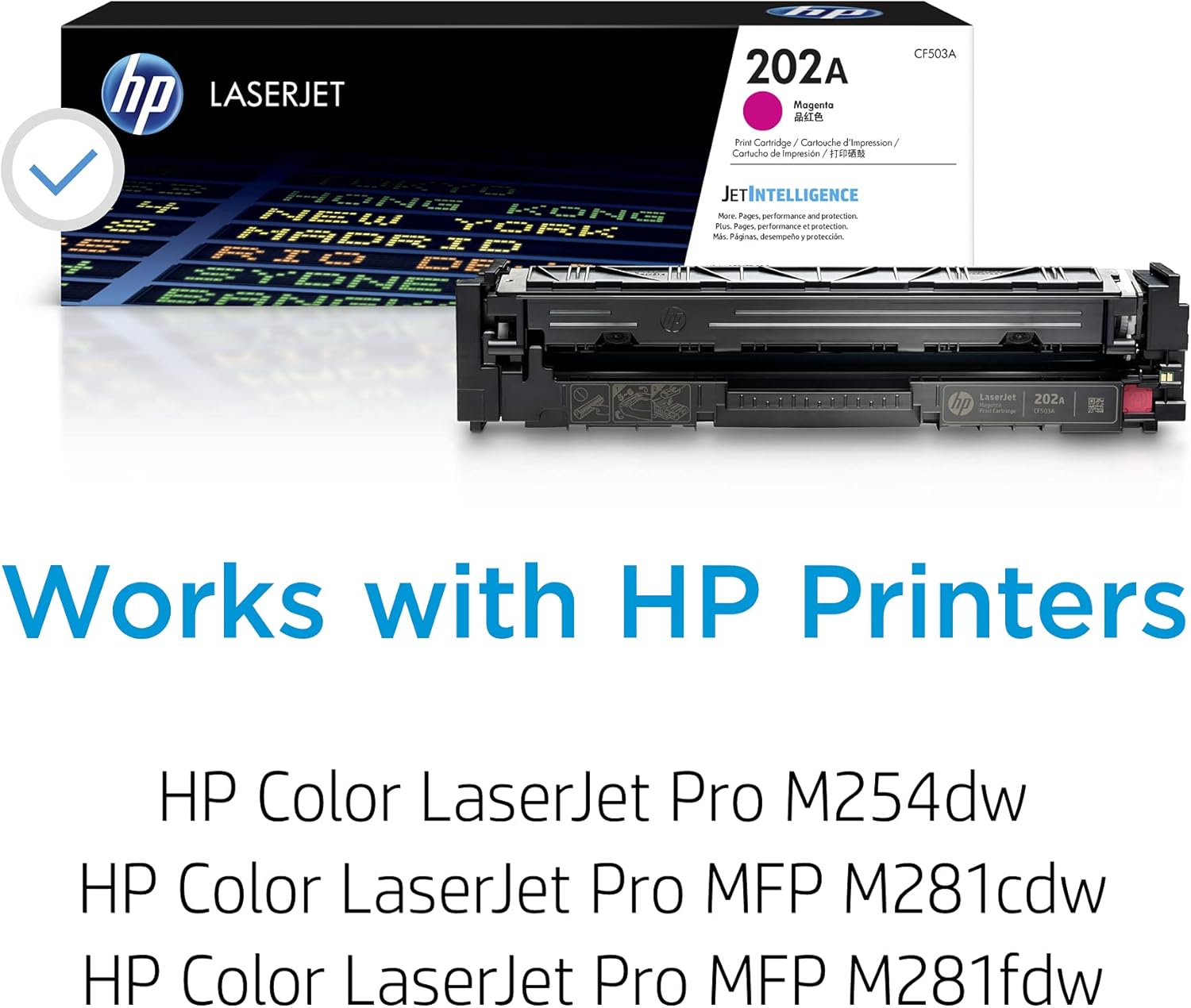 HP 202A Original Magenta Toner Cartridge  