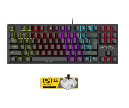 Armaggeddon MKA-2C NEO Gaming Keyboards Black  (Tactile)
