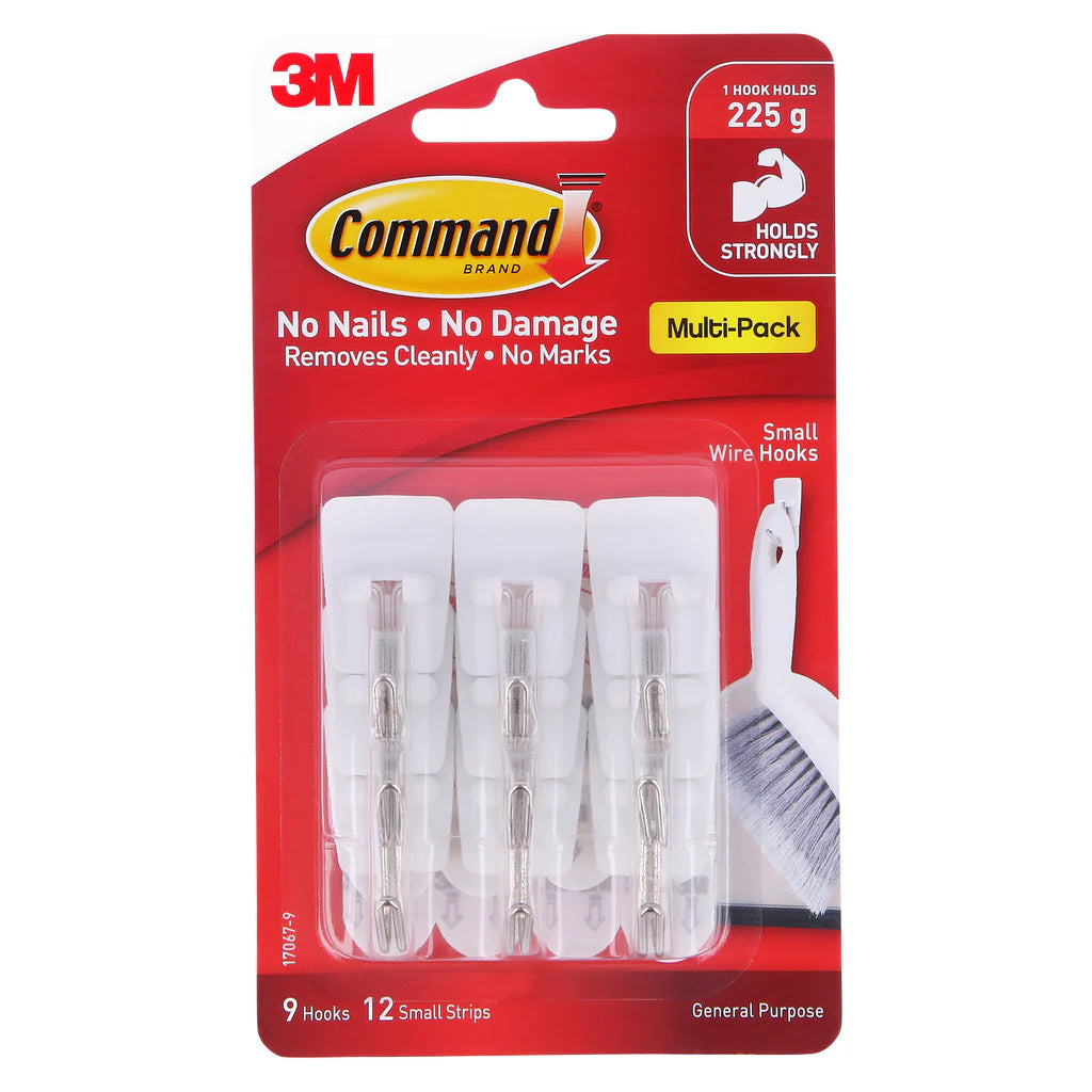 Command™ 17067VP Small Wire Hooks Value Pack