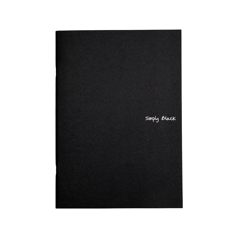 FALCON A4 SIMPLY BLACK BOOK BLANK