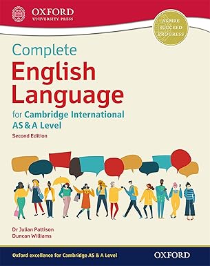 Complete English Language For Cambridge International As & A Level