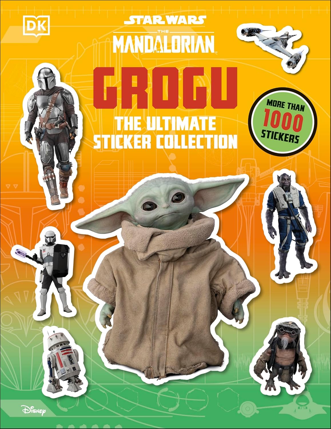 Star Wars: The Mandalorian: Grogu: The Ultimate Sticker Collection (Paperback)