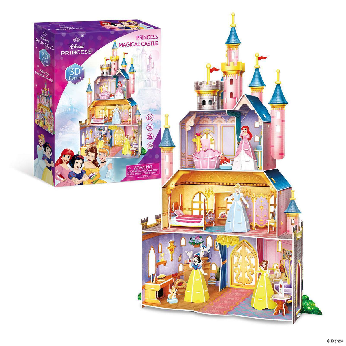 Cubicfun Princess Magical Castle